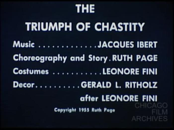 Triumph of Chastity - Spectre of Love (Credits) [1955]