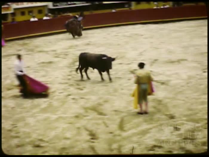 1947 (circa): Mexican Bull Fights