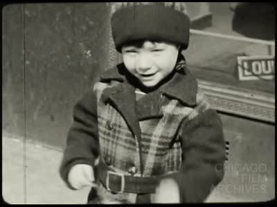 1937 (circa): Anshe Emet Kindergarten Rooftop 