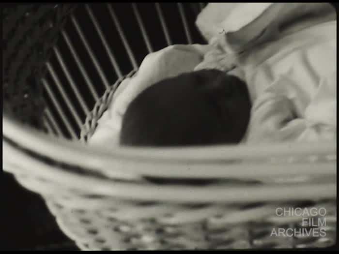 1936 circa: Charlie as a baby
