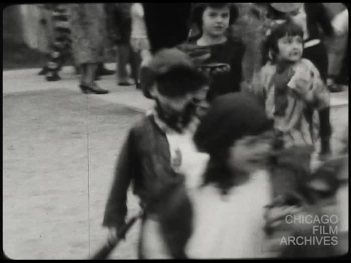 1946 circa: Angel Guardian Orphanage Halloween part 2