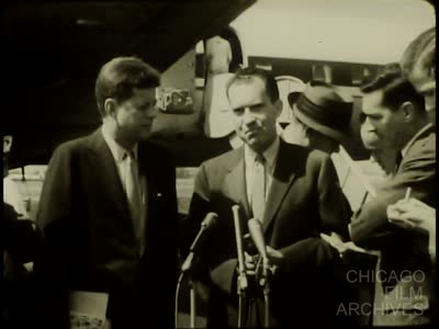 Nixon &amp; JFK Arrive in Chicago (CH1 Vol.12 #126)