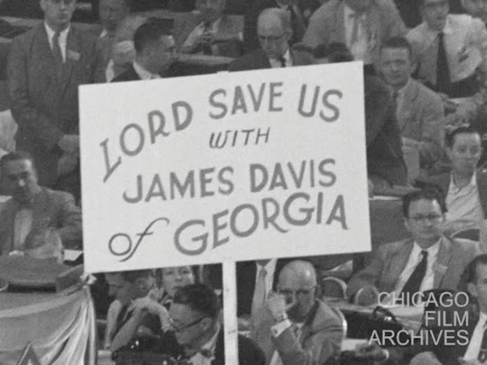[1956 Democratic Convention Nominating Speeches for James C. Davis and W. Averell Harriman]