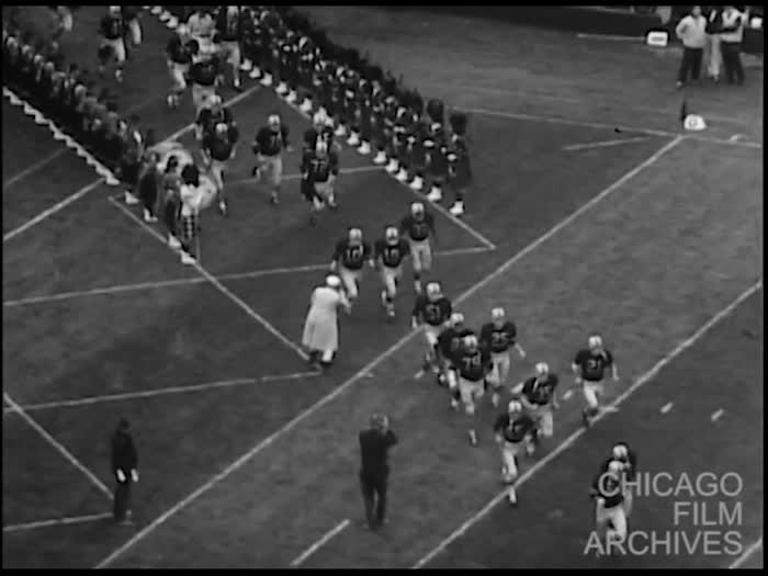 1960 Football: Iowa Downs Wisconsin