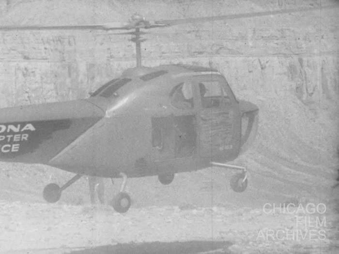 Helicopter Delivers Church for Indians