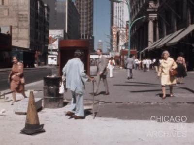 People cope while construction goes on- state st. mall- Sept. 1979 
