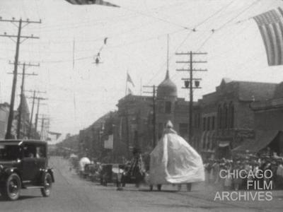 [1925 circa: Parade in Port Washington, Wisconsin]