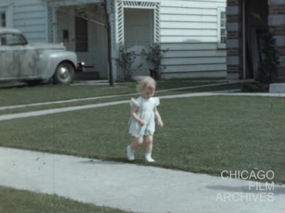 1944: Children Playing in Skokie Yard