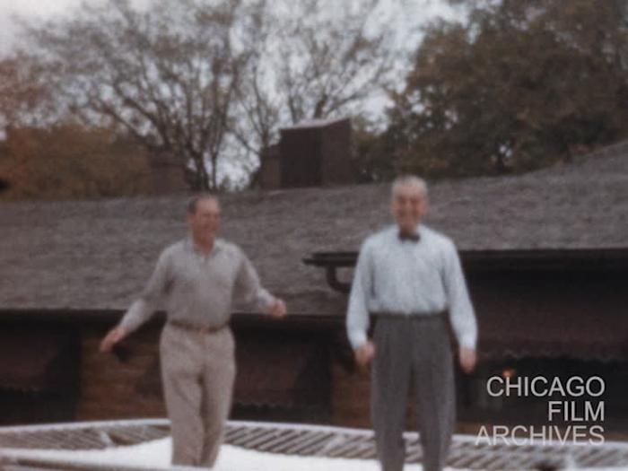 1956-1959: Wagon Wheel Lodge, Family in Yard