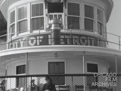 1935 May: Dearborn - Greenfield Village - Edison Institute - Ship - City of Detroit - East Aurora - Manlius, NY, St. Johns - NY City - Heath's Log Cabin