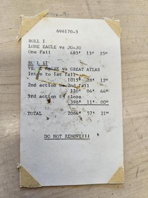 [Wrestling TV show]: Chief Lone Eagle vs Great Jojo