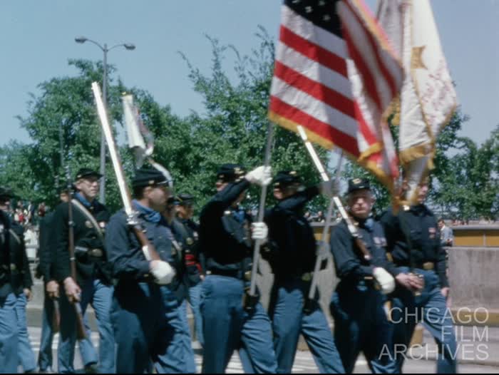 [1965 (circa): Chicago Parade]