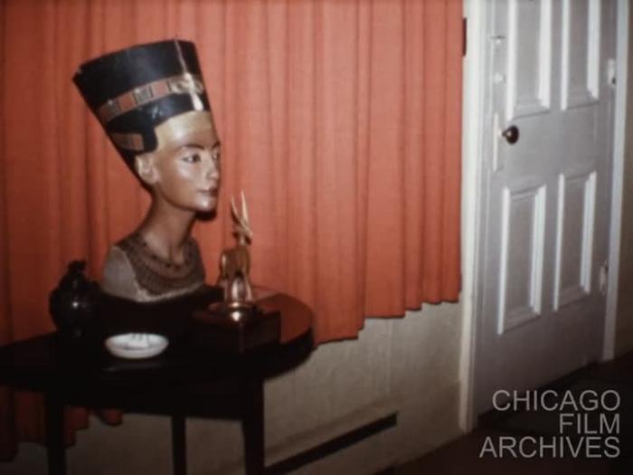 [1969, July: Ann + Chas. at Walbridge Home]