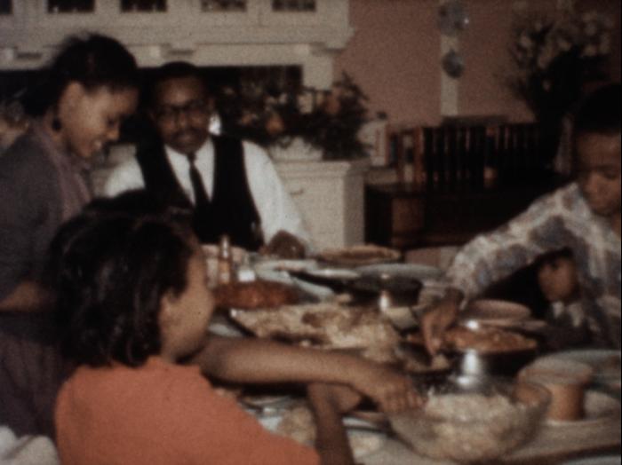 [Pastor Eating Dinner still]