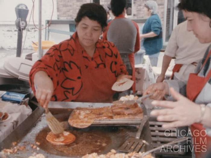 Murals - 8/6/89 RL #3 Sandra at Fiesta Del Sol