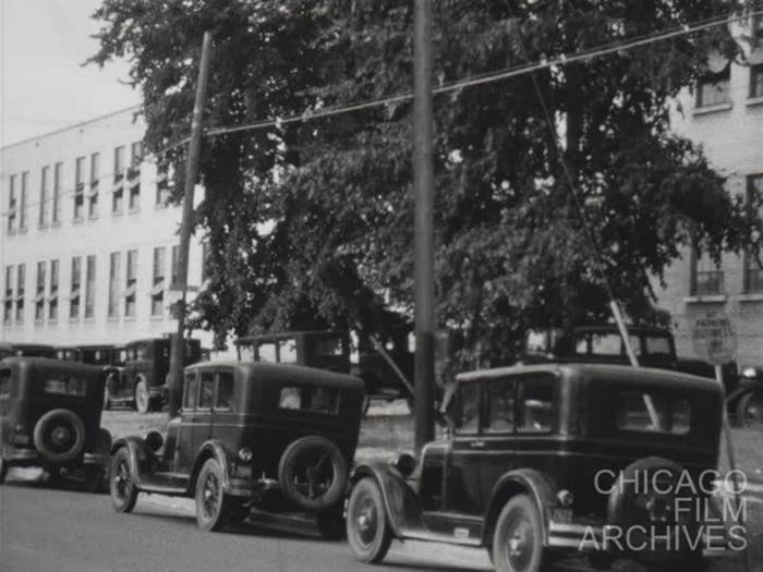 [1935 ca: Saginaw Furniture Shops Factory]