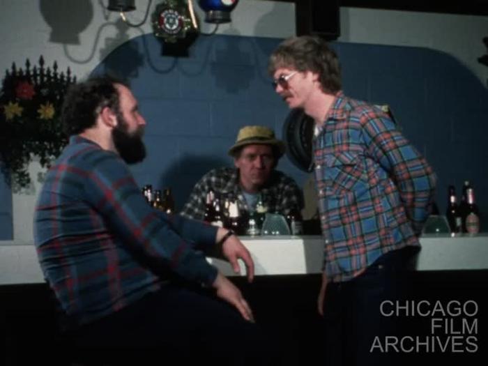 Doug approaches me for $50.00 which I don't want to give him but I give him $60.00 so that he can go to the back room with Ruby. He gives me $10.00 back because he doesn't want to take advantage of me and people laugh. March 1982