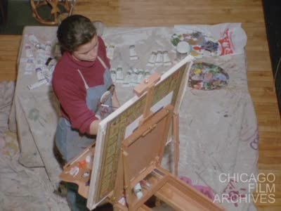 3/12/89 Sandra - Painting