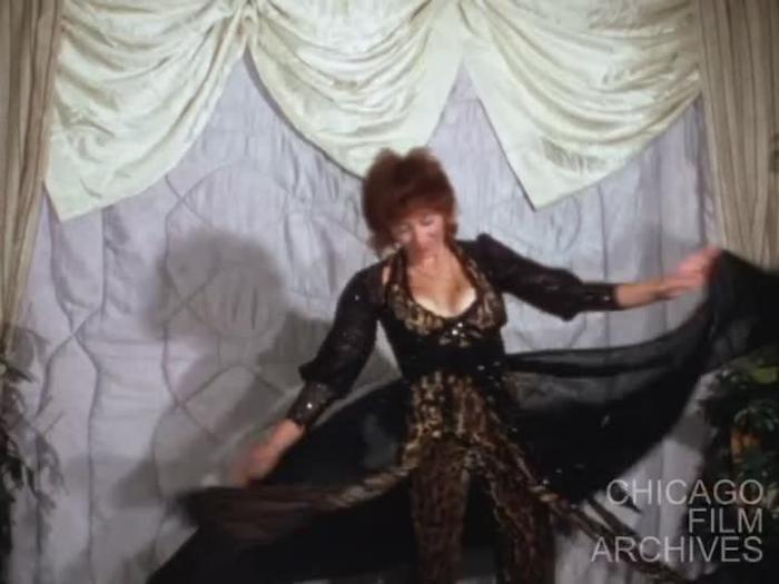 Darcy strips at her house... July, 1982