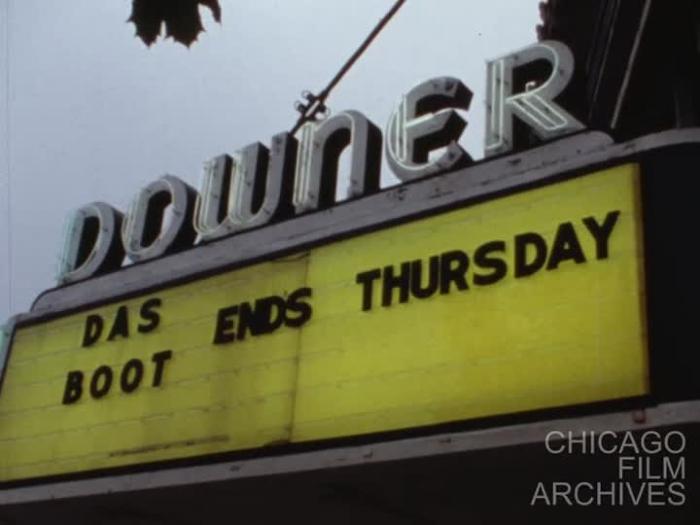 Cashier at Downer, April, 1982