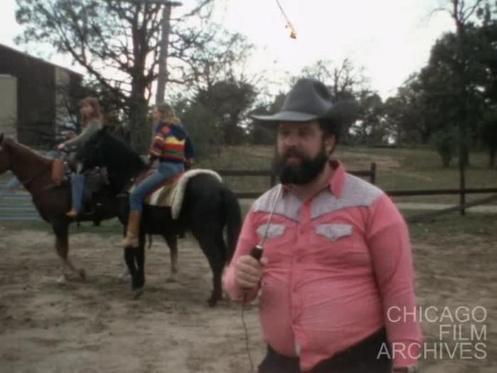 Doug and two girls from Cilento studios, Jeanene and another girl are doing the film on October 16, 1982. Jeannene said that she gets a sore rear end and the other girl said the horse is too tall for her. Doug said this is the horse that is going to trample Rudy. I mention that we will have to extend the filming one more week although Bob Malak wanted it ended on my 38th birthday because we have 3 more scenes to shoot which were a model, a tennis scene and a comedy routine with me and Ruday, and we shot those scenes.