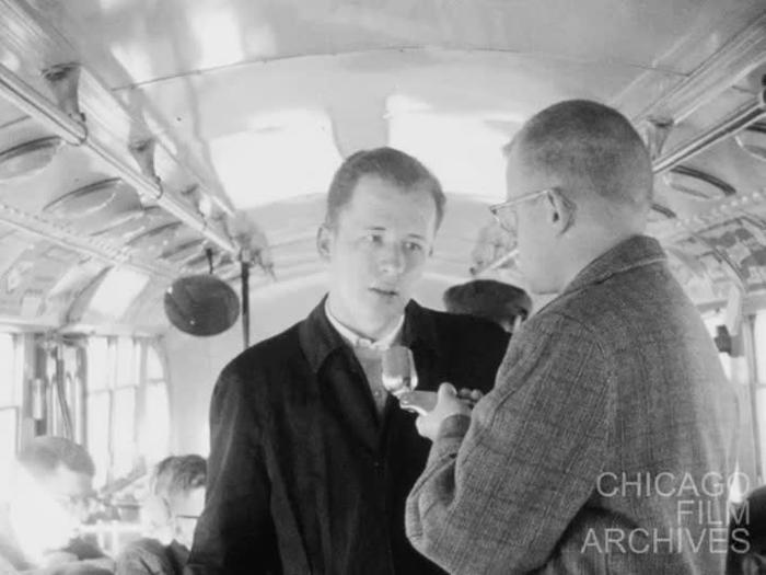 [1960s circa: South Shore and North Shore Lines, Historic Trolleybus Tour]