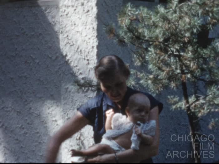 1952 November: 1st Pic of Buzzy - Peggy, Frank, Barb
