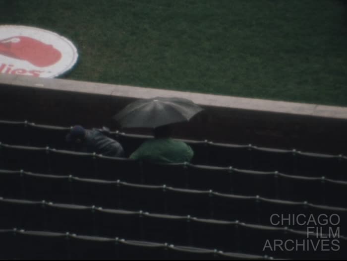 [Wrigley Field in the Rain]