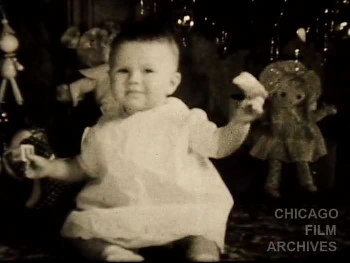 1935 Christmas, Baby, snow plow