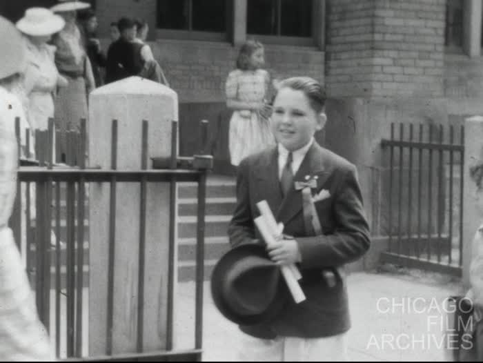1939, June: Jeanne's and Dick's Graduation