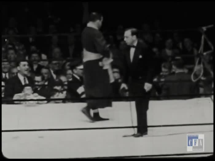 [Wrestling TV show]: Hans & Fritz Schnabel vs Benito Gardini & Rudy Kay