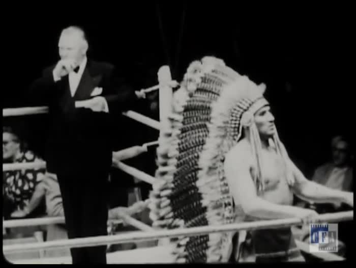 [Wrestling TV show]: Chief Lone Eagle vs Great Jojo