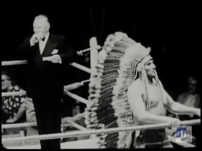 [Wrestling TV show]: Chief Lone Eagle vs Great Jojo