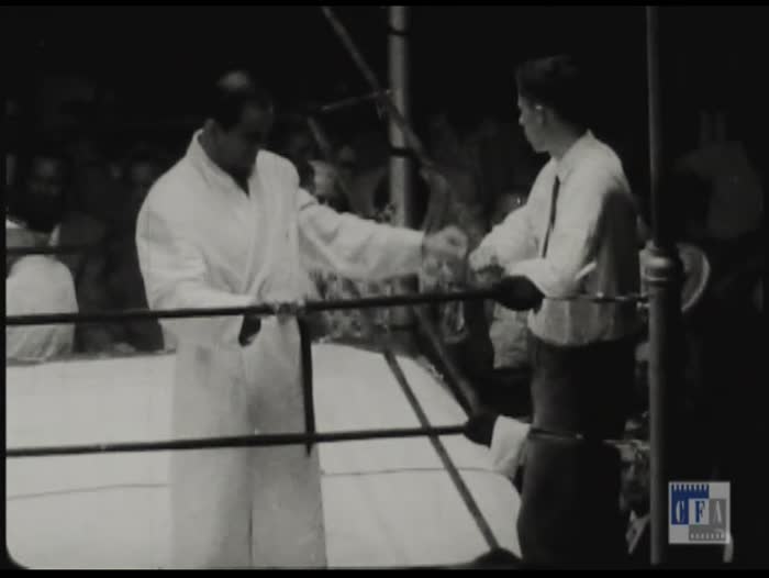 [Wrestling TV show]: Édouard Carpentier vs Lou Thesz (Reel 1/2)