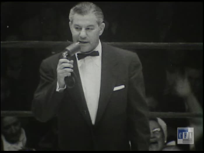 [Wrestling TV show]: Larry Chene vs Gordon Hessel