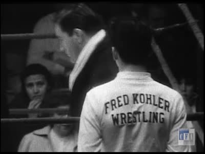 [Wrestling TV show]: Jim Dobie vs Lou Britton