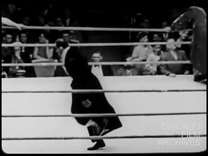 [Wrestling TV show]: Lou Thesz vs Ruffy Silverstein